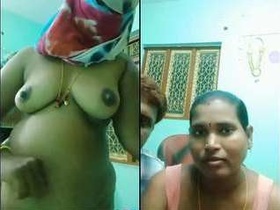 Exclusive video of Tamil wife baring it all for fans
