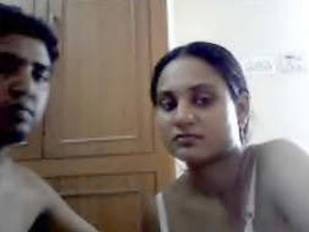 Indian couple gets naughty on camera