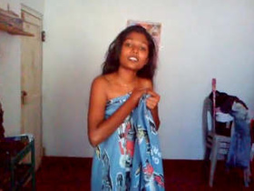 Young couple records their teenage girlfriend's naked body