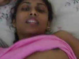 Indian girlfriend gets hard fucked and gives a blowjob to her boyfriend