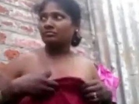 A nude selfie of a local stripper in a bathroom