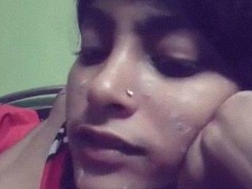Indian girl from Dhaka College goes nude for solo video