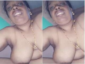 Bhabhi's big boobs bouncing as she rides her man