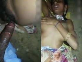 Desi babe gets upright fucked by her lover