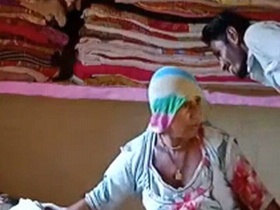 Country boy gets down and dirty with a mature bhabhi in this village video