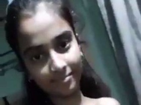 Indian teen's first solo video showcases her nude selfie skills