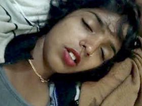 Desi girl records her lover's gentle fingering of her pussy