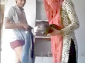 Nice Desi couple in action in this video