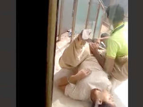 An Indian couple having sex in a hospital