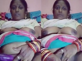 Desi village aunty 18 clips: A MILF's fantasy