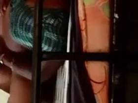 Desi aunty gets caught in the act by her owner