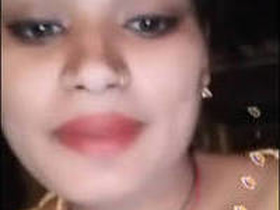Cute Indian bhabi gets her face fucked