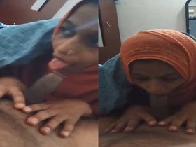 Dehati maid pleasures her master with a sensual blowjob