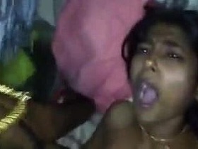 Homemade porn video of Indian couple having sex near a window