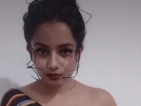 TikTok user shows off their nude body in a solo video