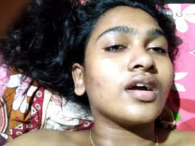 Cute Indian girl Sasha enjoys painful sex in college