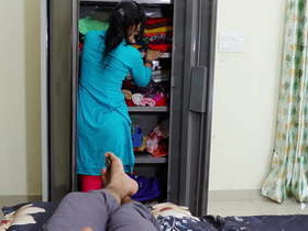 Indian maid Priya takes on a big cock for a good salary