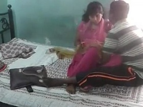 Indian couple's wild sex with a bhabi