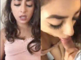Desi NRI gives her boyfriend a blowjob after getting drilled