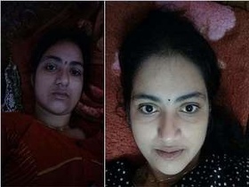 Indian wife gives a blowjob to her husband