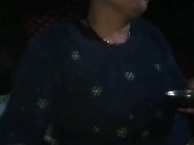 Two clips of a country girl masturbating and giving a handjob