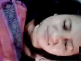 Assami girl indulges in self-pleasure during video call