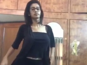 Enjoy a solo performance by a stunning Indian girl in the nude