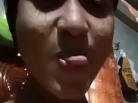 Bangladeshi girl pleasures herself in the village