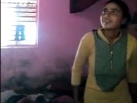 A village girl has an affair with her neighbor in this cute video