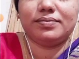 Hot married woman flaunts her body in front of the camera