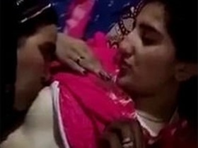 Two hot girls having fun in a steamy lesbian video